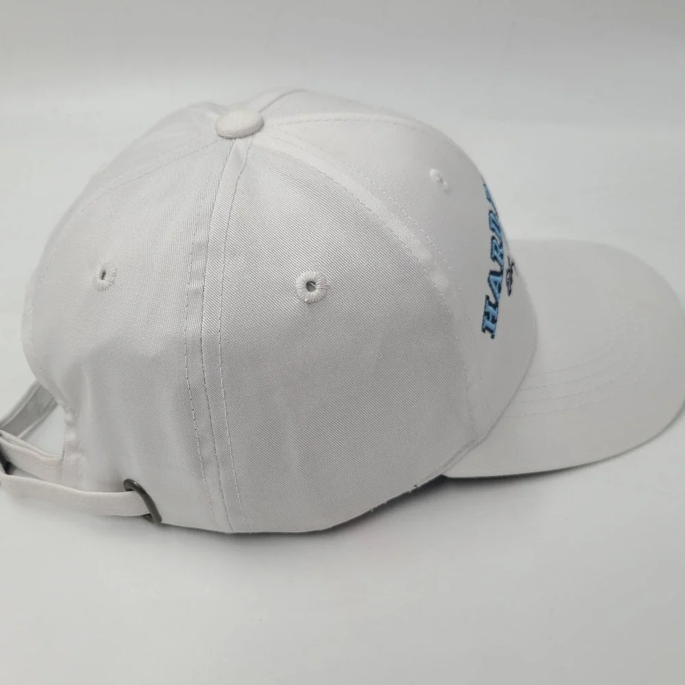 Hard Rock Cafe Hat Strapback (Fits Small) White Blue Dallas Est 1971 Casual‎ Men